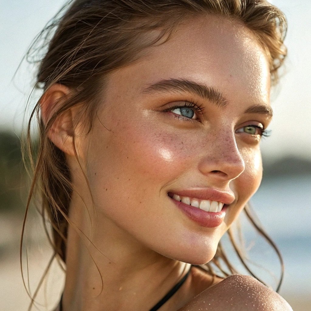 young-woman-with-glowing–even-toned-skin–slight- young-woman-with-glowing--even-toned-skin--slight-