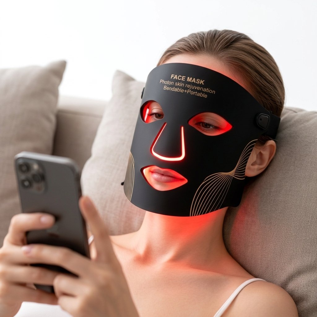 red light therapy mask