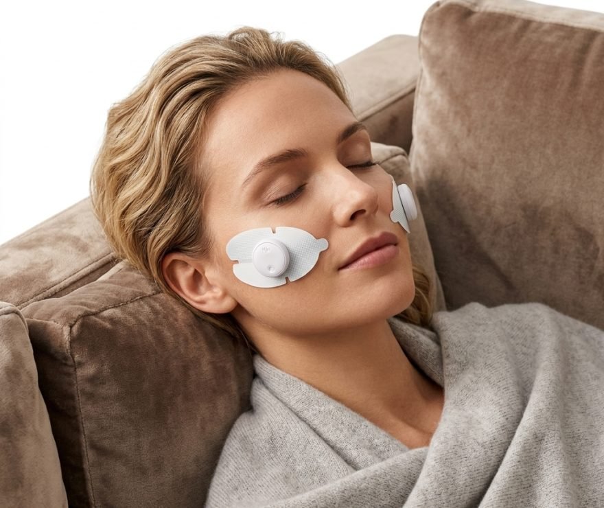 EMS facial patch